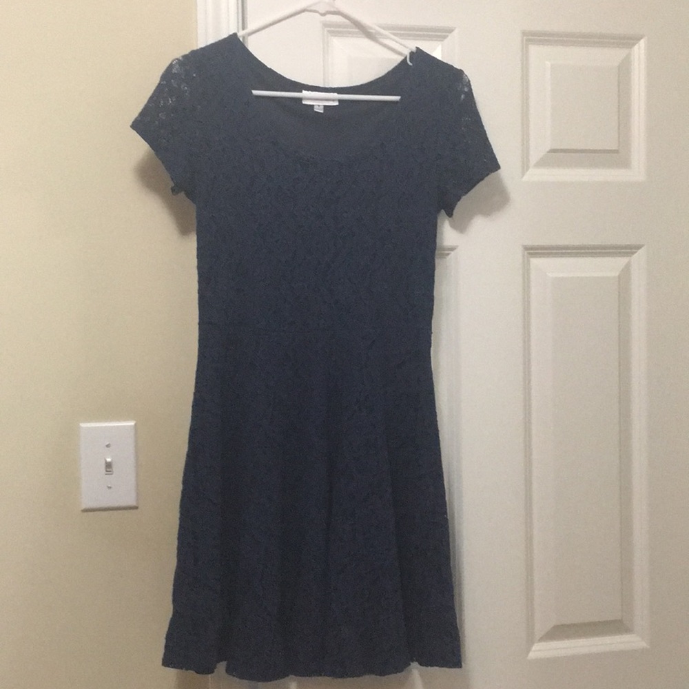 Blue Lace Dress- BUY 2 GET 1 FREE!!